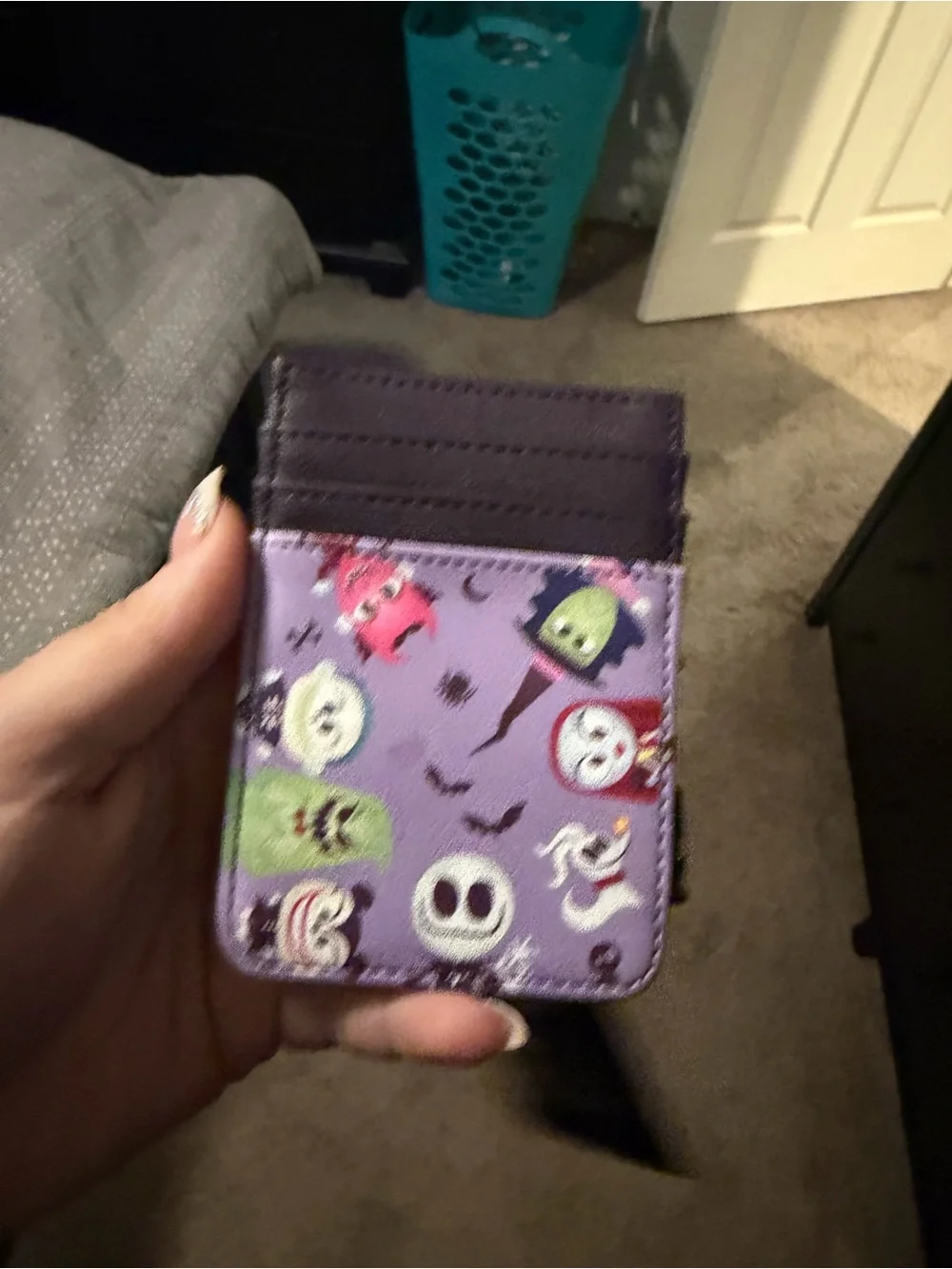 NWT The Nightmare Before Christmas Purple Mini Backpack by Loungefly